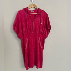 Juicy Couture Pink Hooded Dress